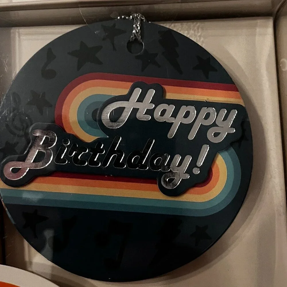 Birthday Gifts Tags  (Retro Designs‎ / Set of 20) (new/bday cards/x)